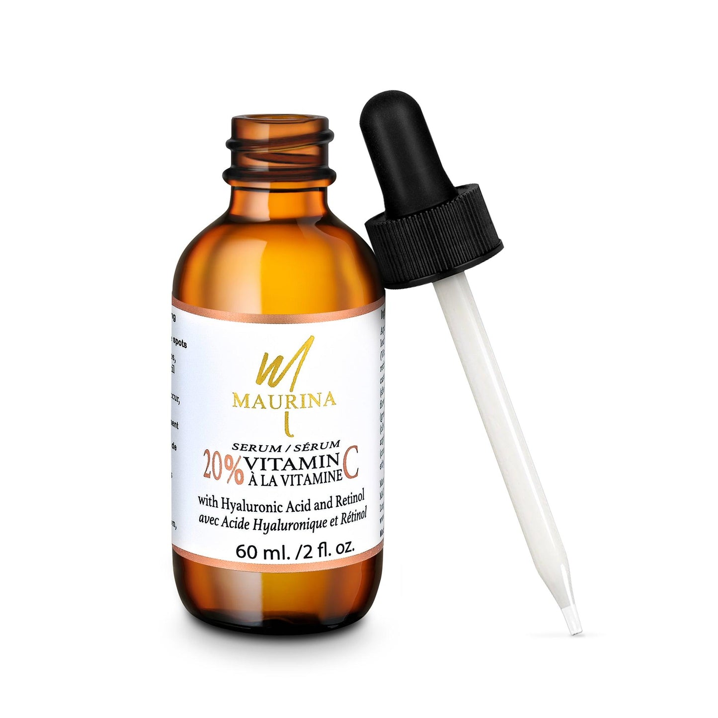 Face Serum - 20% Vitamin C Serum With Hyaluronic Acid And Retinol