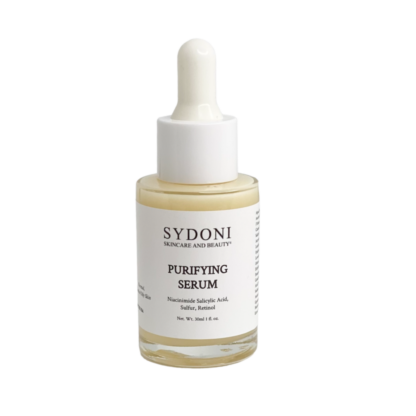 Purifying Serum with Sulfur, Niacinamide and Retinol – 30ml / 1 fl. oz.