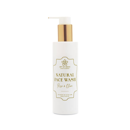 Natural Face Wash - Rose and Olive